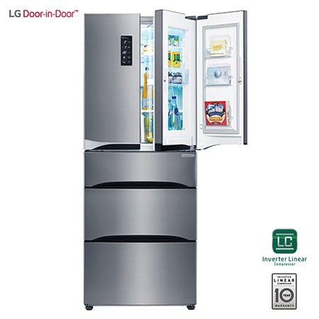 lg gm6140pzqv 60 40 fridge freezer