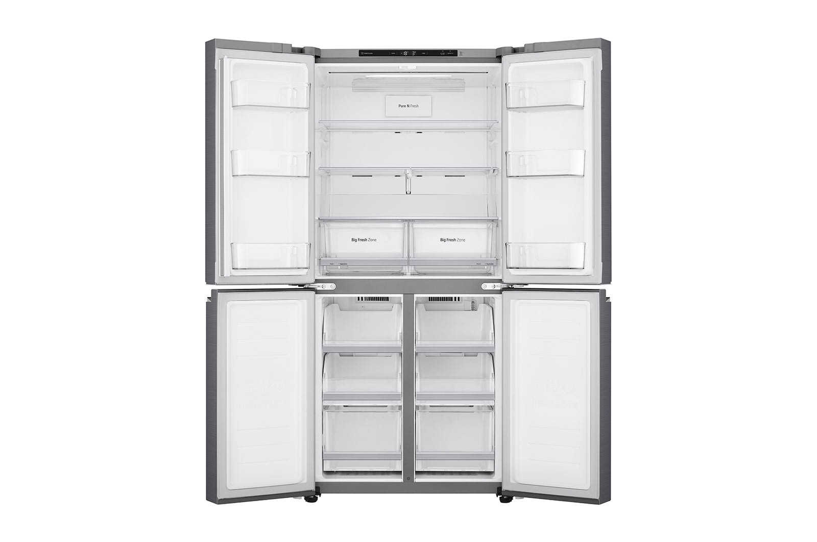 LG Multi-Door Fridge Freezer | 530L | GMB844PZFG | Shiny Steel, GMB844PZFG