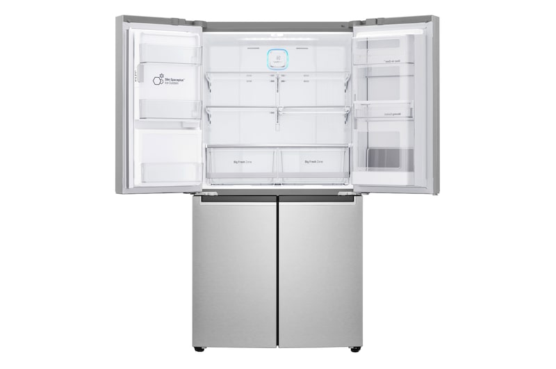 LG Door-in-Door® GMJ936NSHV Multi Door Smart Fridge Freezer - Premium Steel, GMJ936NSHV