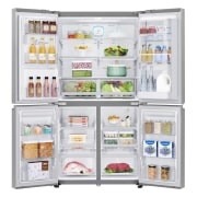 LG Door-in-Door® GMJ936NSHV Multi Door Smart Fridge Freezer - Premium Steel, GMJ936NSHV