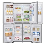 LG Door-in-Door® GMJ936NSHV Multi Door Smart Fridge Freezer - Premium Steel, GMJ936NSHV