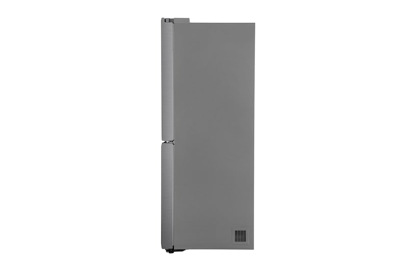 LG 506L Multi Door Fridge Freezer Water & Ice Dispenser, Shiny Steel, GML844PZ6F