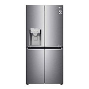 LG DoorCooling™ GML844PZKV Slim Multi-Door Fridge Freezer, 506L, Shiny Steel  - F, GML844PZKV