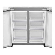 LG DoorCooling™ GML844PZKV Slim Multi-Door Fridge Freezer, 506L, Shiny Steel  - F, GML844PZKV