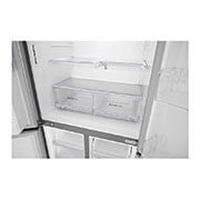 LG DoorCooling™ GML844PZKV Slim Multi-Door Fridge Freezer, 506L, Shiny Steel  - F, GML844PZKV