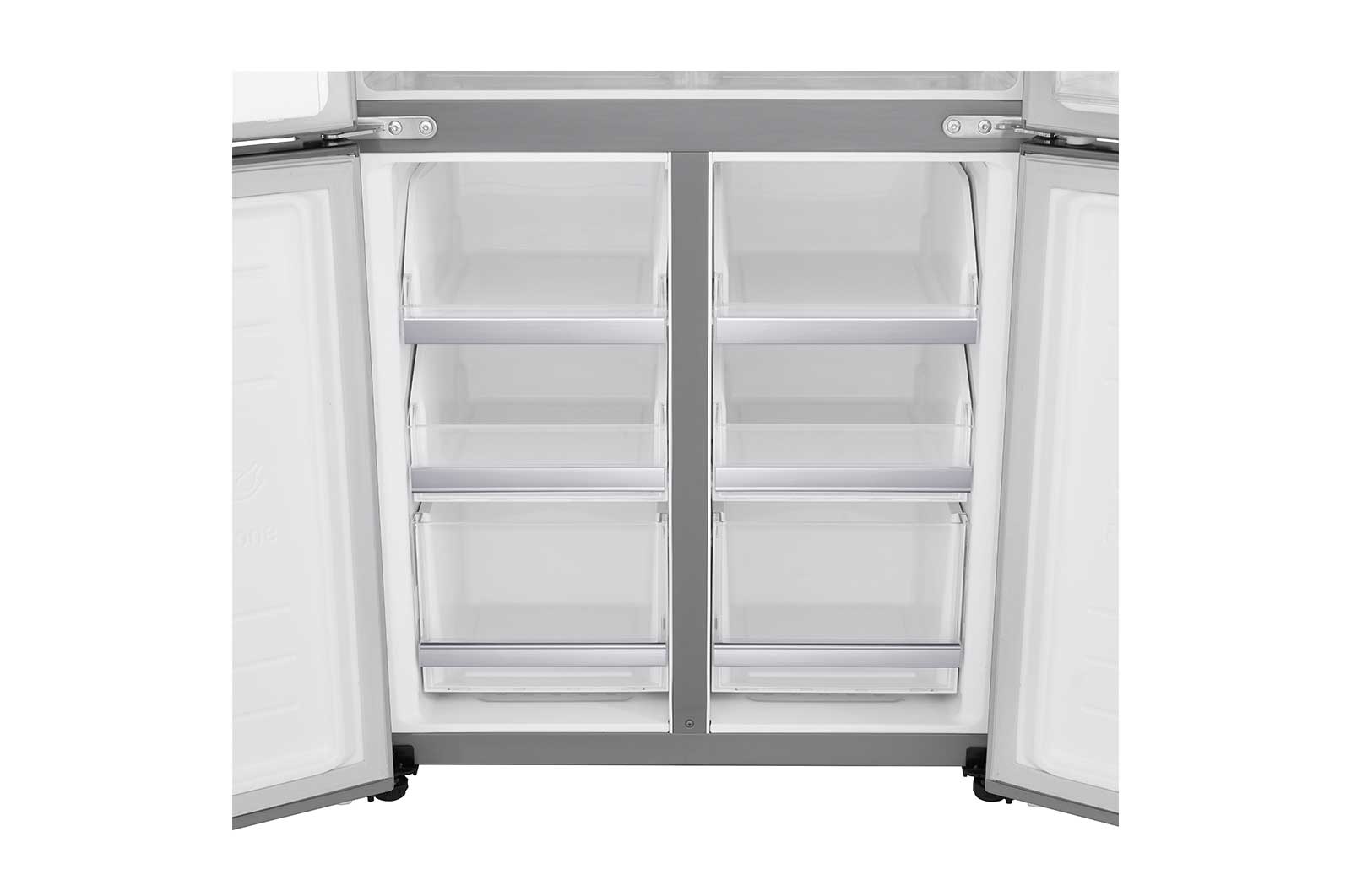 LG DoorCooling™ GML844PZKV Slim Multi-Door Fridge Freezer, 506L, Shiny Steel  - F, GML844PZKV