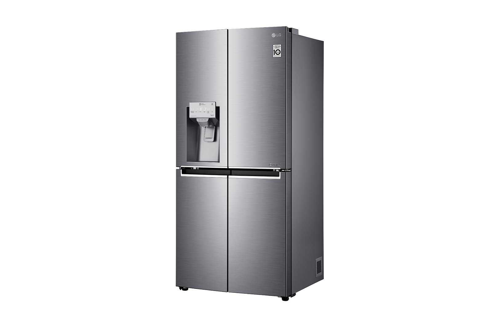 LG DoorCooling™ GML844PZKV Slim Multi-Door Fridge Freezer, 506L, Shiny Steel  - F, GML844PZKV