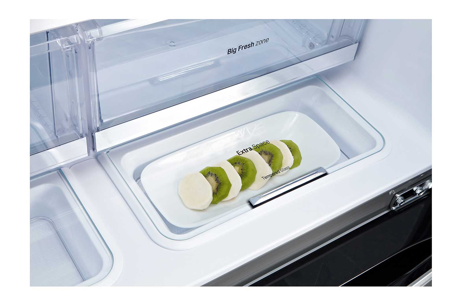 LG A+ Energy Rated Multidoor Refrigerator with Plumbed Water & Ice Dispenser, GML916NSHV