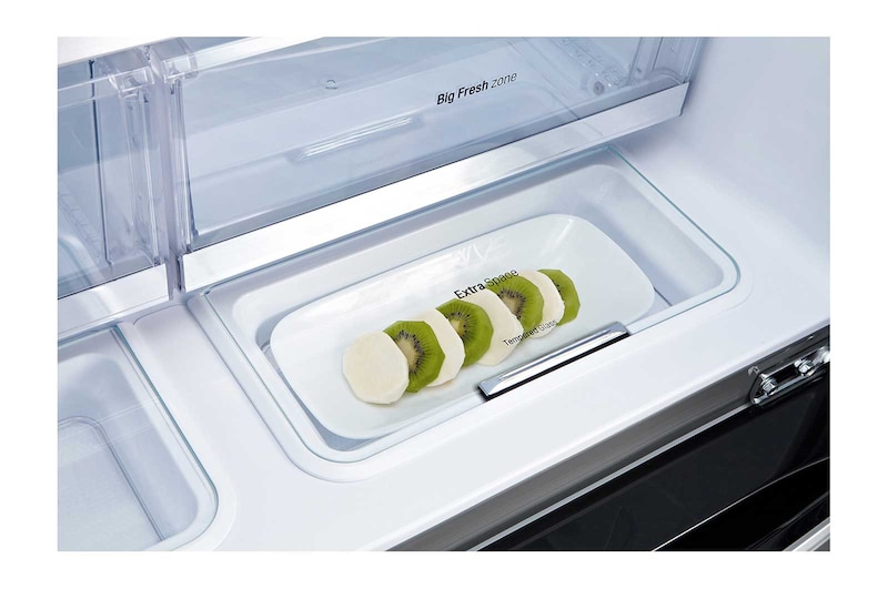 LG A+ Energy Rated Multidoor Refrigerator with Plumbed Water & Ice Dispenser, GML916NSHV