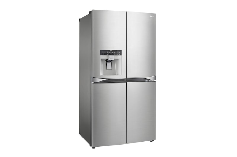 LG A+ Energy Rated Multidoor Refrigerator with Plumbed Water & Ice Dispenser, GML916NSHV