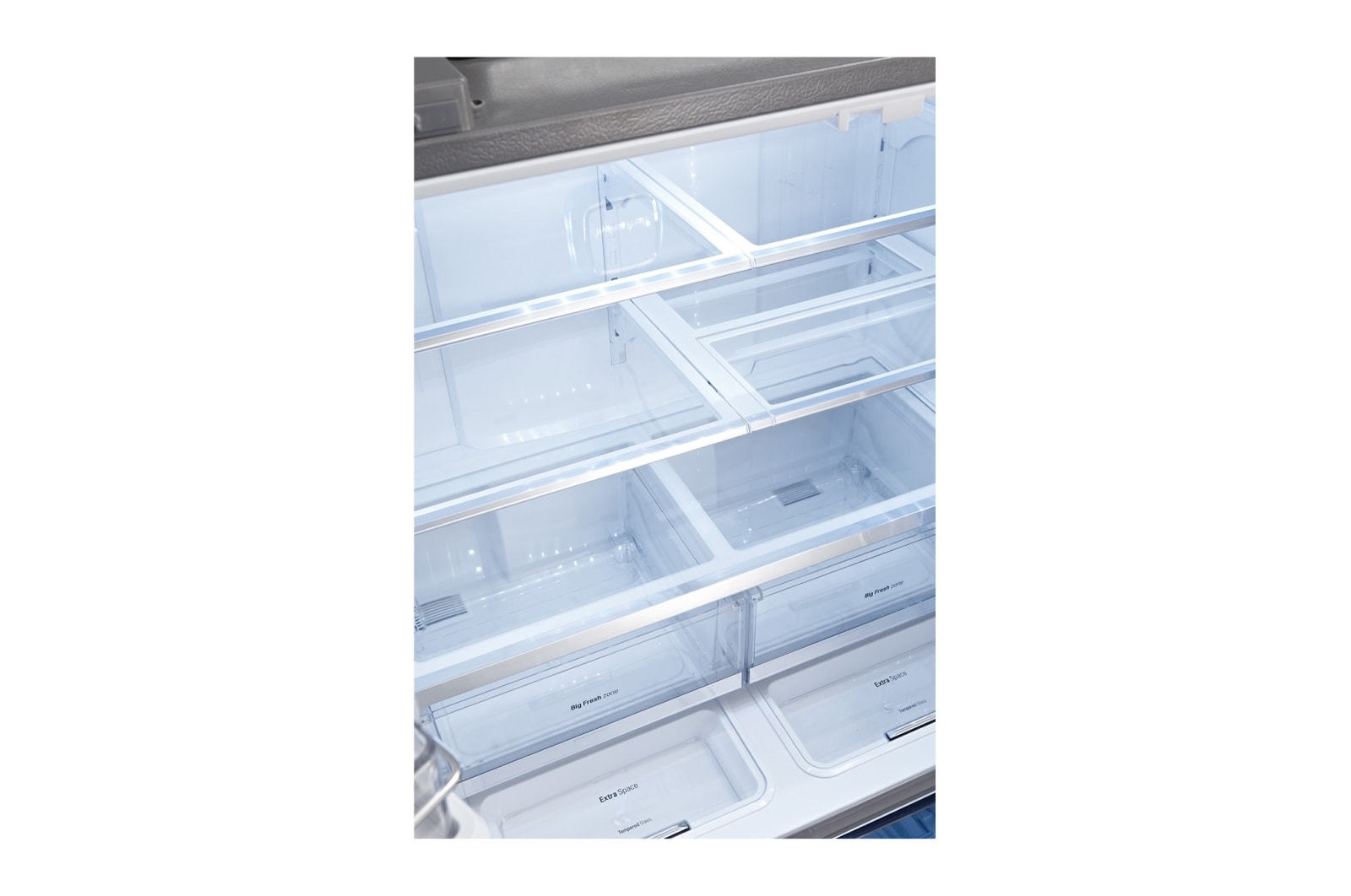 LG A+ Energy Rated Multidoor Refrigerator with Plumbed Water & Ice Dispenser, GML916NSHV