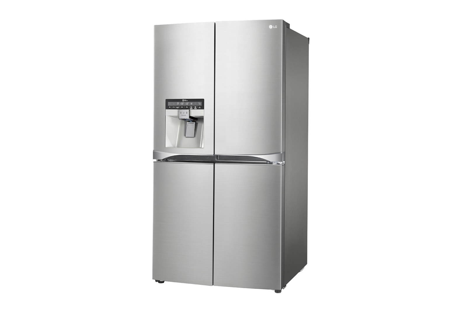 LG A+ Energy Rated Multidoor Refrigerator with Plumbed Water & Ice Dispenser, GML916NSHV