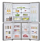 LG NatureFRESH™ GML945PZ8F Multi-Door Fridge Freezer - Shiny Steel, GML945PZ8F