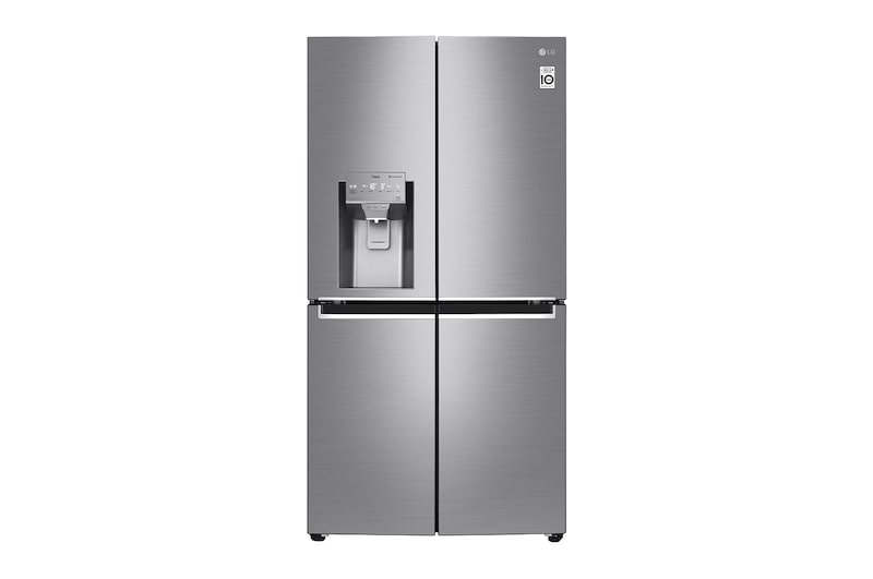 LG 641L Multi Door Fridge Freezer Total No Frost, Shiny Steel, GML945PZ8F
