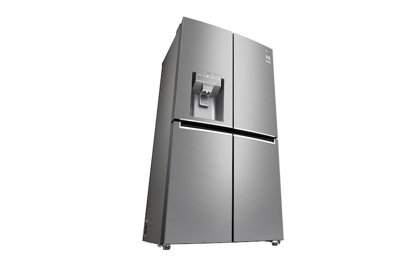 LG 641L Multi Door Fridge Freezer Total No Frost, Shiny Steel, GML945PZ8F