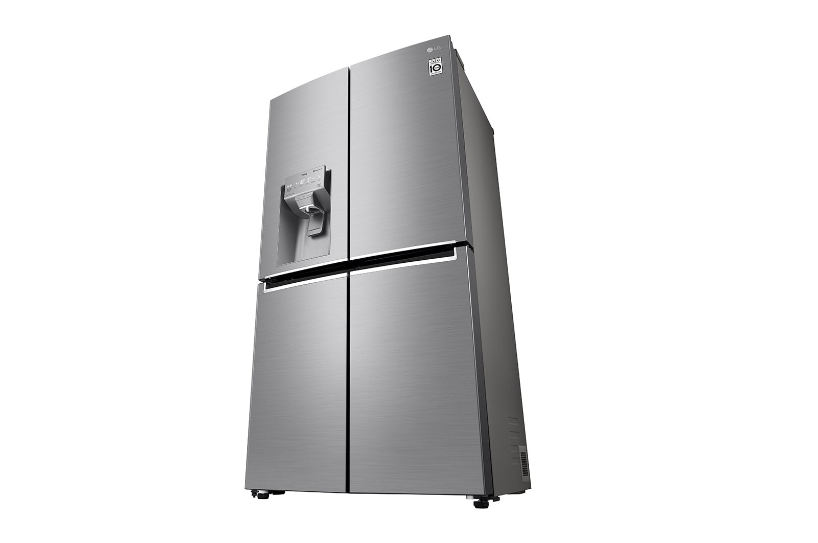 LG NatureFRESH™ GML945PZ8F Multi-Door Fridge Freezer - Shiny Steel, GML945PZ8F