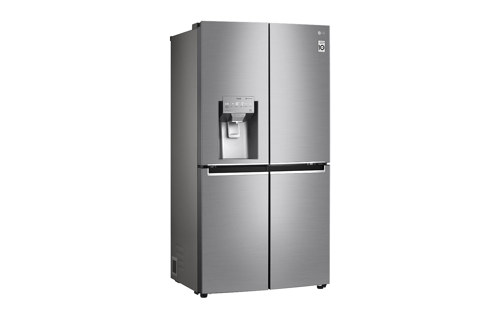 LG NatureFRESH™ GML945PZ8F Multi-Door Fridge Freezer - Shiny Steel, GML945PZ8F