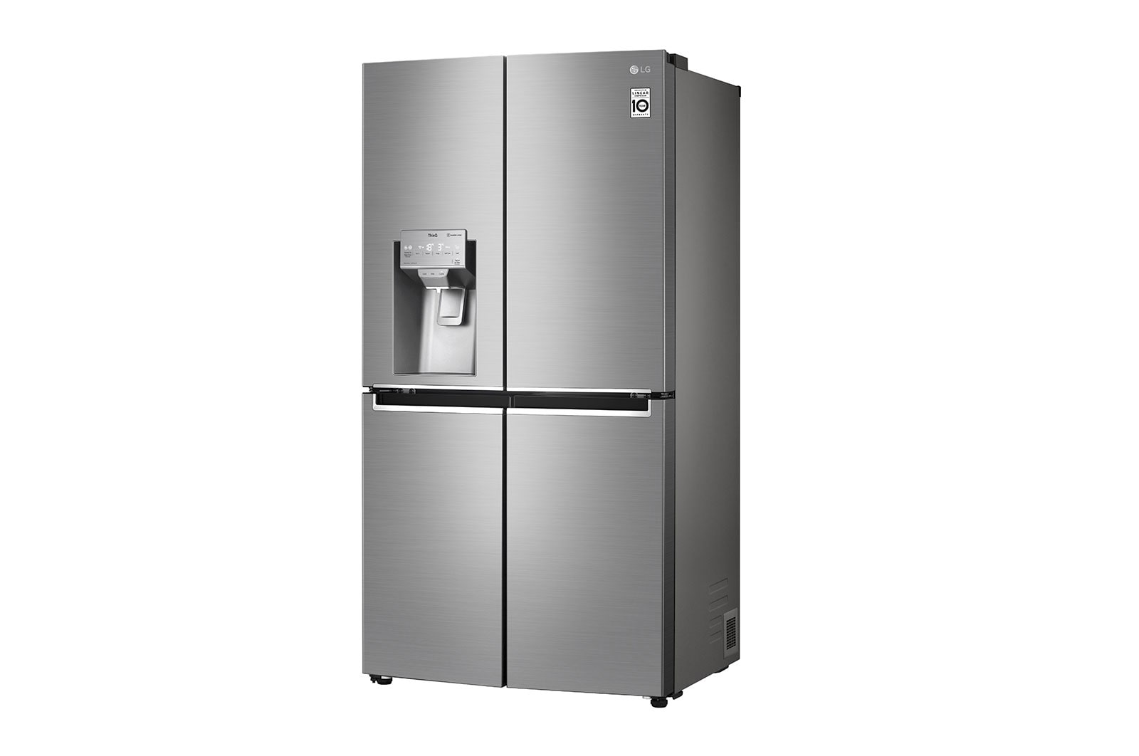 LG NatureFRESH™ GML945PZ8F Multi-Door Fridge Freezer - Shiny Steel, GML945PZ8F