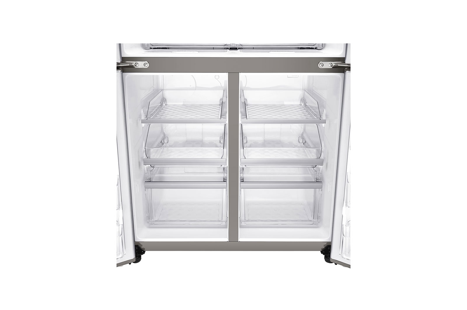 LG NatureFRESH™ GML945PZ8F Multi-Door Fridge Freezer - Shiny Steel, GML945PZ8F