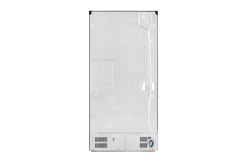 LG 508L InstaView™ American Style Fridge Freezer Matte Black Total No Frost, GMX844MC6F