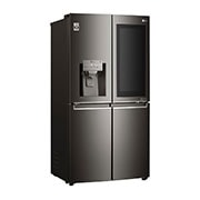 LG InstaView Door-in-Door™ GMX936SBHV Multi-Door Fridge Freezer , 571L, American Black - F, GMX936SBHV