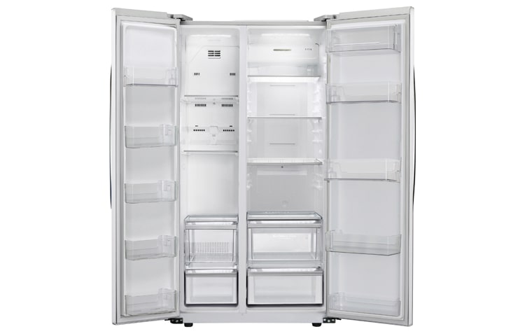 LG American Style White Fridge Freezer, GSB325SWQV