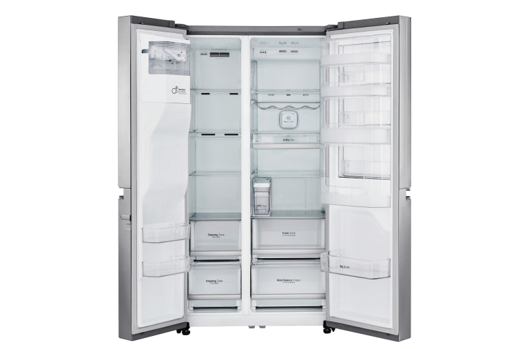 LG A+ Energy Rated Smart Refrigerator with Door-in-Door™ and Non Plumbed Water, GSJ961NSBV
