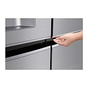 LG Door-in-Door™ GSJ961PZVV American style Fridge Freezer , 625L, Shinny Steel -F, GSJ961PZVV