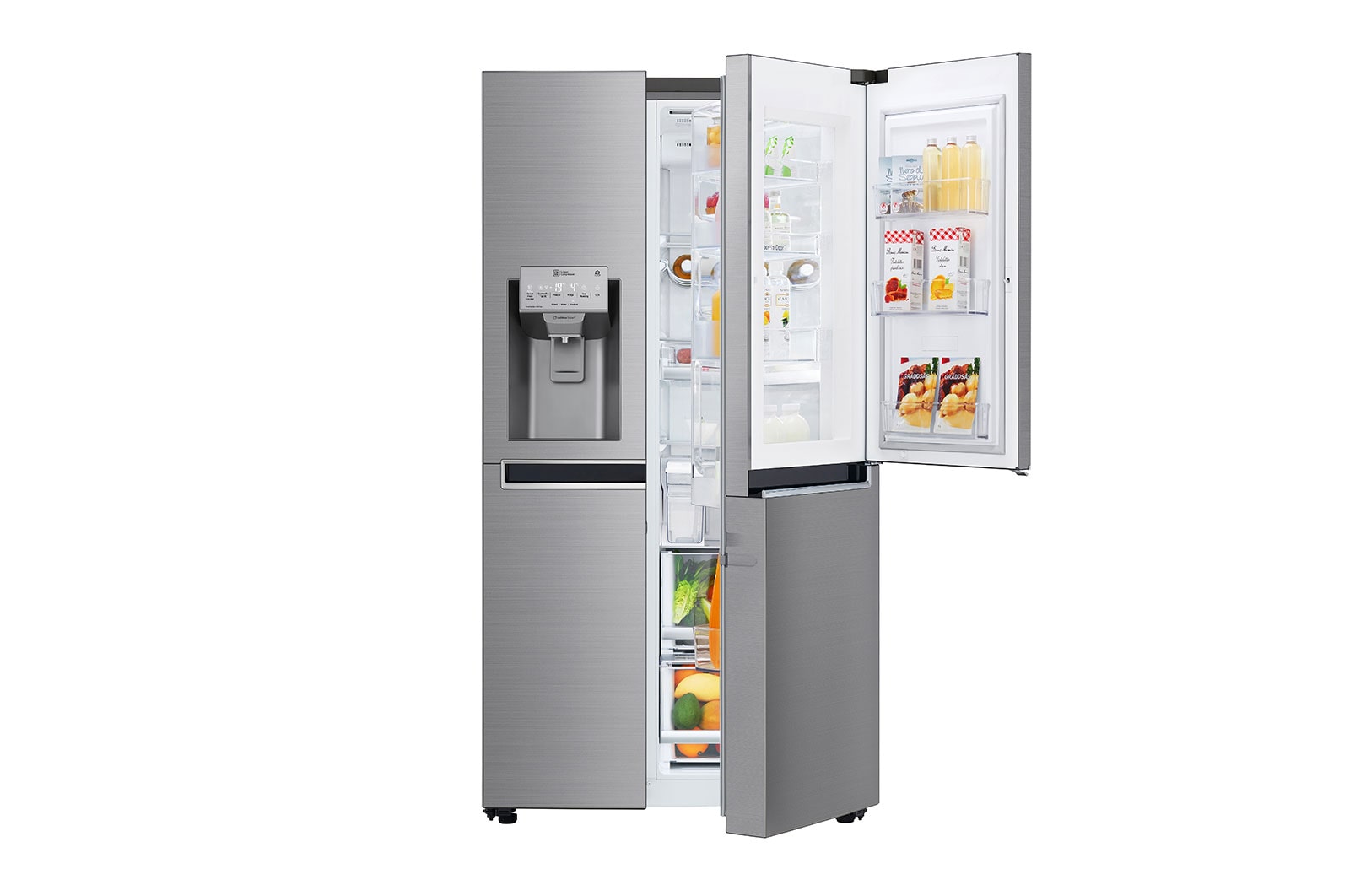 LG Door-in-Door™ GSJ961PZVV American style Fridge Freezer , 625L, Shinny Steel -F, GSJ961PZVV