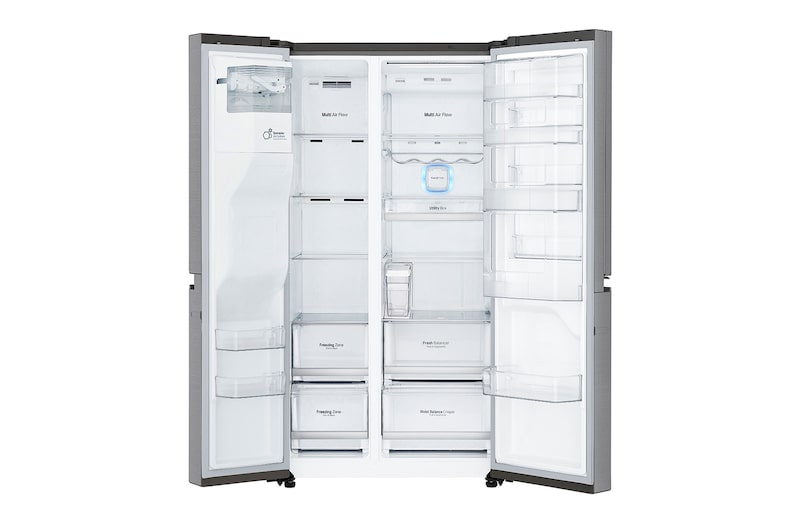 LG Door-in-Door™ GSJ961PZVV American style Fridge Freezer , 625L, Shinny Steel -F, GSJ961PZVV