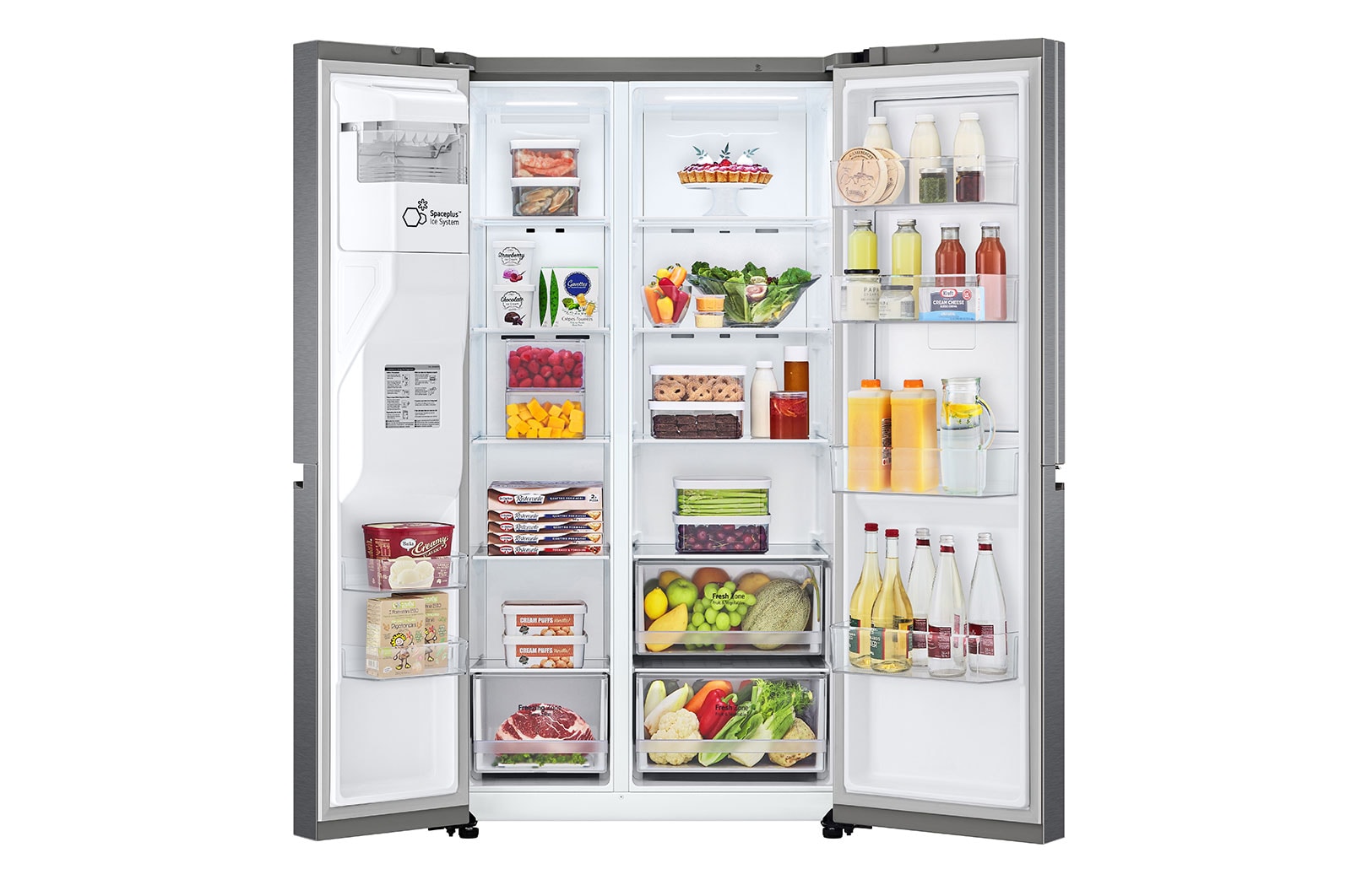 LG New Refrigerator with Door-in-Door™ | 635L | GSJV50DSXF - Dark Graphite, GSJV50DSXF