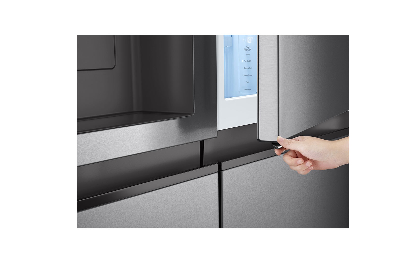 LG New Refrigerator with Door-in-Door™ | 635L | GSJV50DSXF - Dark Graphite, GSJV50DSXF