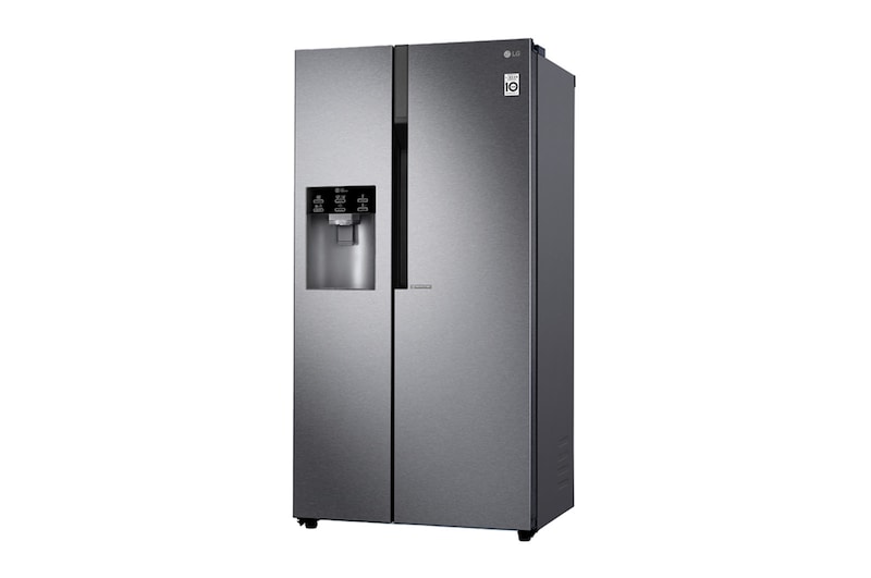 LG Inverter Linear Compressor™ GSL460ICEV American style Fridge Freezer, 606L, Dark Graphite - F, GSL460ICEV