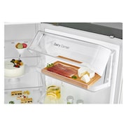 LG Inverter Linear Compressor™ GSL561PZUZ American style Fridge Freezer, 606L, Shiny Steel- F, GSL561PZUZ