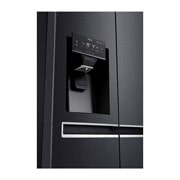 LG DoorCooling+™ GSL760MCKV American style Fridge Freezer - Matte Black - F, GSL760MCKV