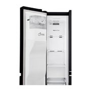 LG DoorCooling+™ GSL760MCKV American style Fridge Freezer - Matte Black - F, GSL760MCKV