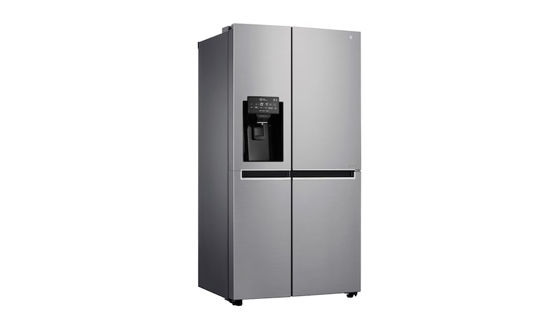 LG Inverter Linear Compressor™ GSL760PZXV American style Fridge Freezer, 601L, Shiny Steel- F, GSL760PZXV