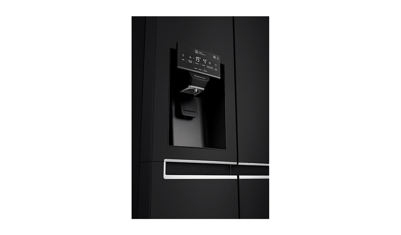 LG Smart Refrigerator with Plumbed Water and Ice Dispenser, GSL760WBXV