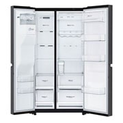 LG DoorCooling+™ GSL761MCKV American style Fridge Freezer, 625L,  Matte Black - F, GSL761MCKV