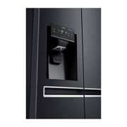 LG DoorCooling+™ GSL761MCKV American style Fridge Freezer, 625L,  Matte Black - F, GSL761MCKV