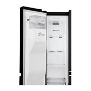 LG DoorCooling+™ GSL761MCKV American style Fridge Freezer, 625L,  Matte Black - F, GSL761MCKV