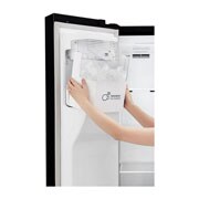 LG DoorCooling+™ GSL761MCKV American style Fridge Freezer, 625L,  Matte Black - F, GSL761MCKV