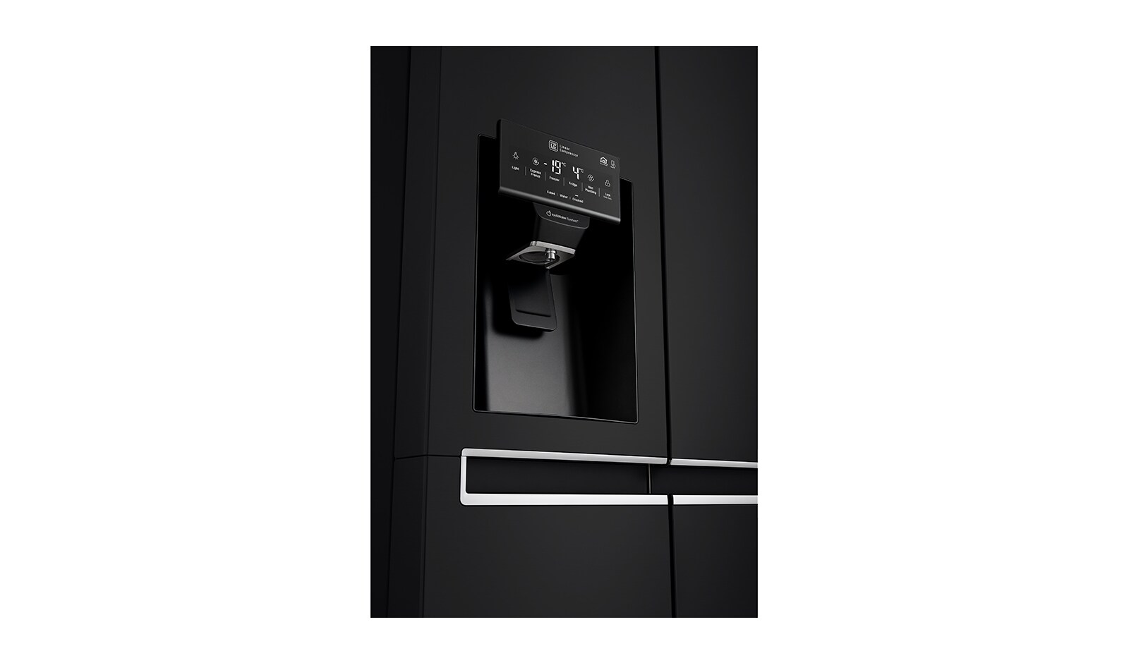 LG Smart Refrigerator with Large Capacity and Non Plumbed Water, GSL761WBXV