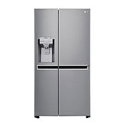 LG Inverter Linear Compressor™ GSL960PZBV American Style Fridge Freezer , 601L, Shiny Steel, GSL960PZBV