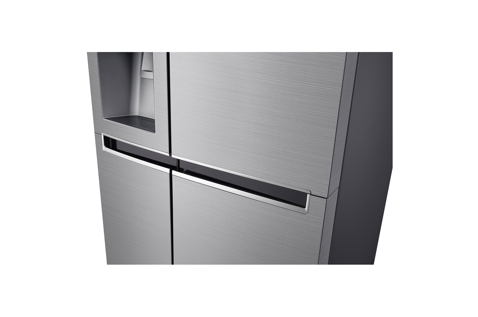 LG DoorCooling+™ GSL960PZJV American Style Fridge Freezer , 625L, Shiny Steel  - F, GSL960PZJV