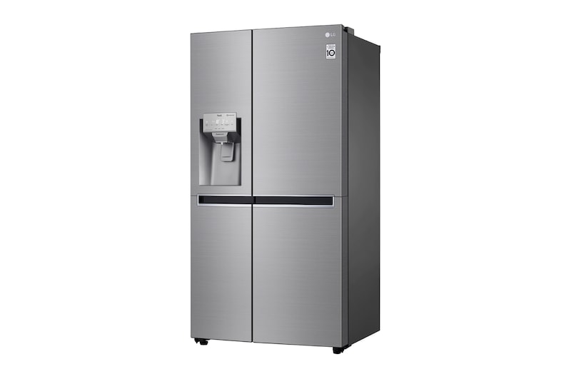 LG DoorCooling+™ GSL960PZJV American Style Fridge Freezer , 625L, Shiny Steel - F, GSL960PZJV