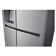 LG DoorCooling+™ GSL961PZJV American Style Fridge Freezer, 625L, Shiny Steel - F, GSL961PZJV