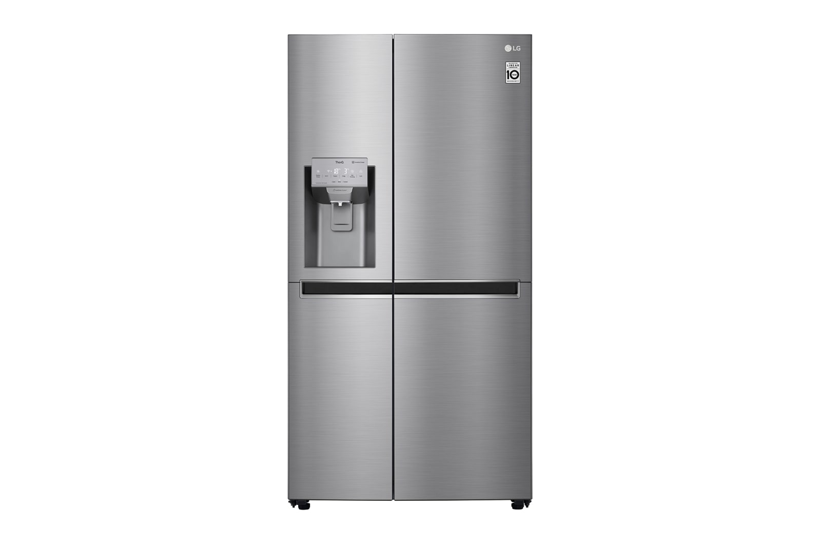 LG DoorCooling+™ GSL961PZJV American Style Fridge Freezer, 625L, Shiny Steel  - F, GSL961PZJV