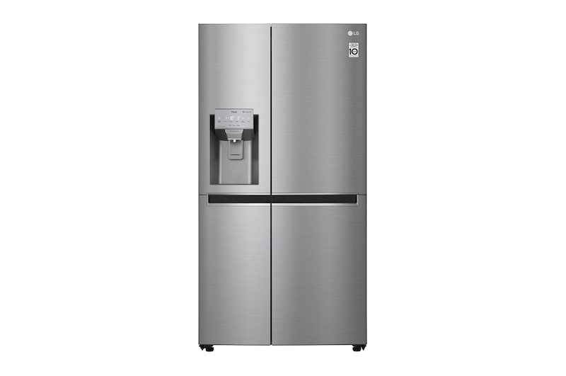 LG DoorCooling+™ GSL961PZJV American Style Fridge Freezer, 625L, Shiny Steel - F, GSL961PZJV