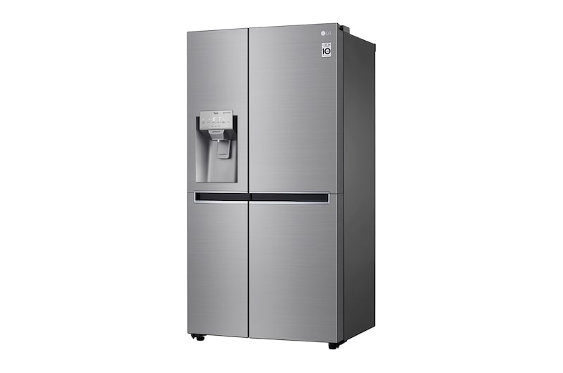 LG DoorCooling+™ GSL961PZJV American Style Fridge Freezer, 625L, Shiny Steel - F, GSL961PZJV